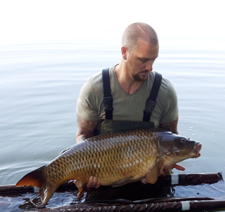 Markus mit einen schönen Schuppi