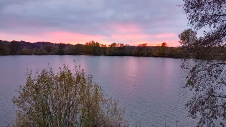 schöner Sonnenuntergang